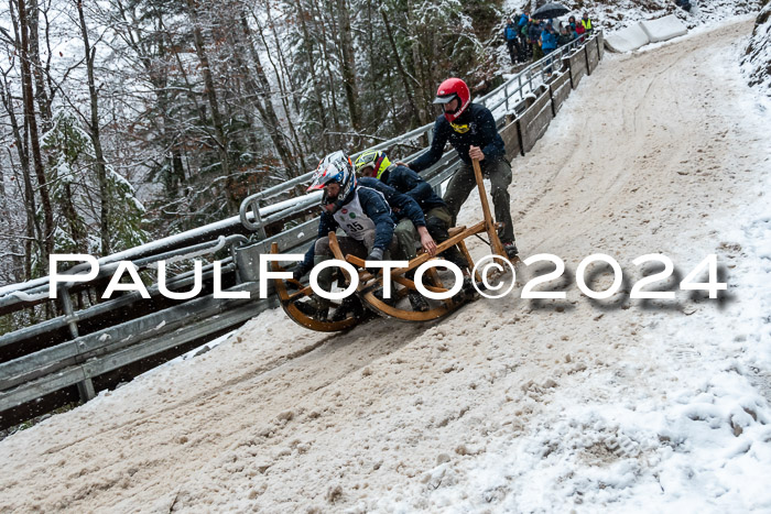 53. Hornschlittenrennen Partenkirchen, 06.01.2024