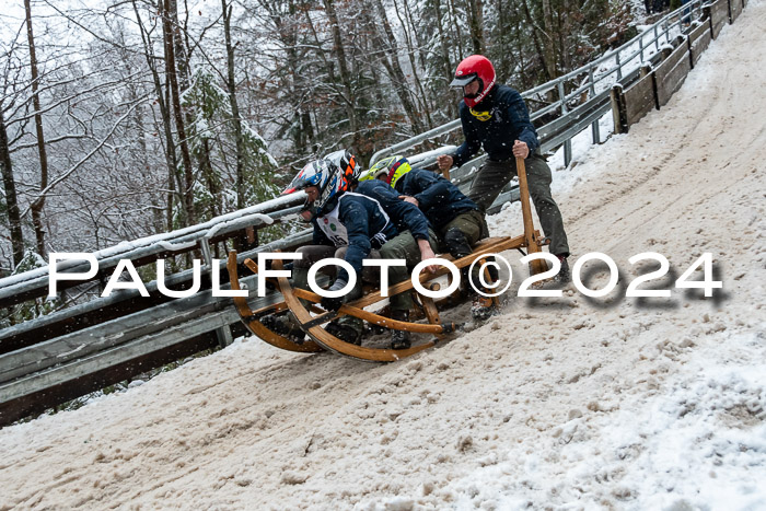 53. Hornschlittenrennen Partenkirchen, 06.01.2024