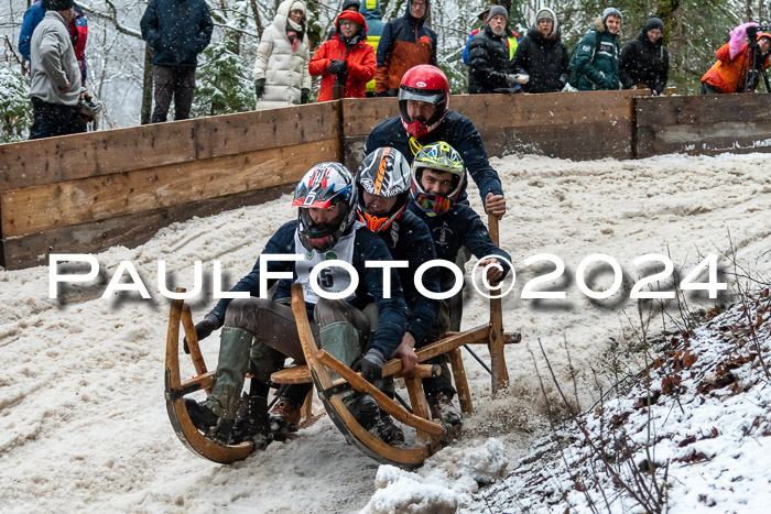 53. Hornschlittenrennen Partenkirchen, 06.01.2024