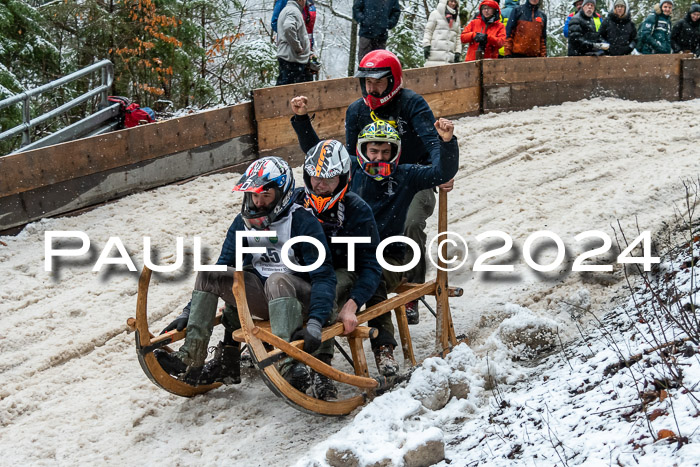 53. Hornschlittenrennen Partenkirchen, 06.01.2024