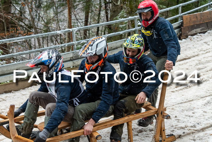 53. Hornschlittenrennen Partenkirchen, 06.01.2024