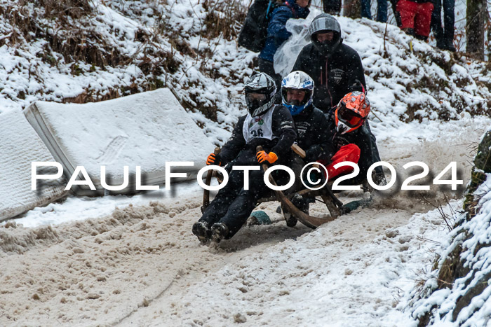 53. Hornschlittenrennen Partenkirchen, 06.01.2024