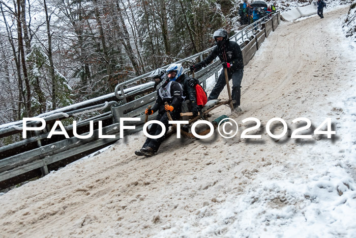 53. Hornschlittenrennen Partenkirchen, 06.01.2024