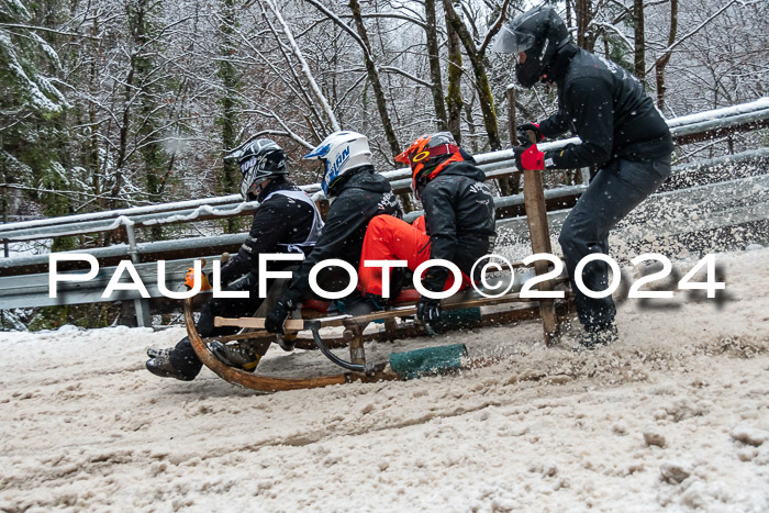 53. Hornschlittenrennen Partenkirchen, 06.01.2024