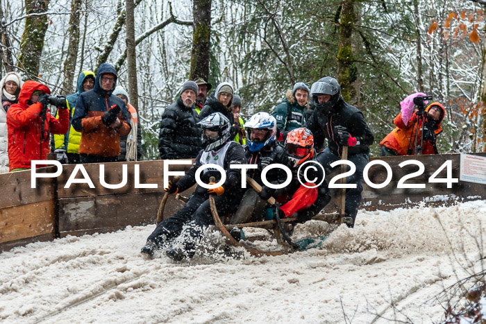 53. Hornschlittenrennen Partenkirchen, 06.01.2024