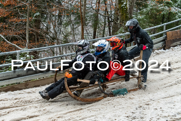 53. Hornschlittenrennen Partenkirchen, 06.01.2024
