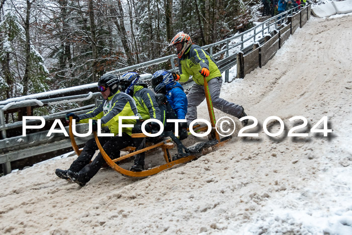 53. Hornschlittenrennen Partenkirchen, 06.01.2024