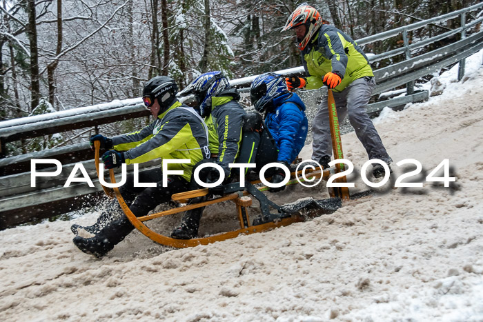 53. Hornschlittenrennen Partenkirchen, 06.01.2024