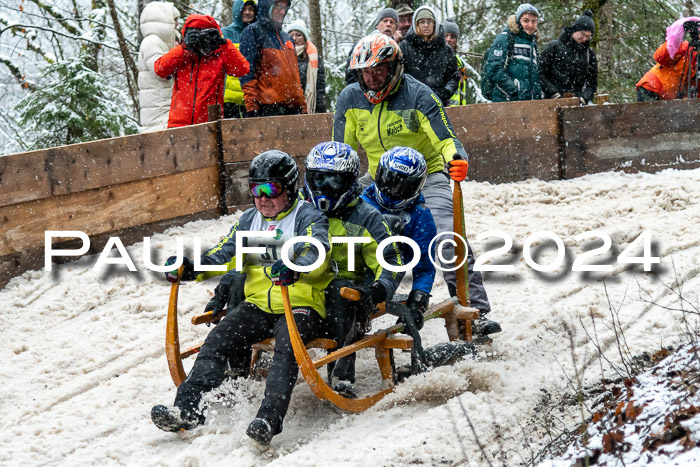 53. Hornschlittenrennen Partenkirchen, 06.01.2024