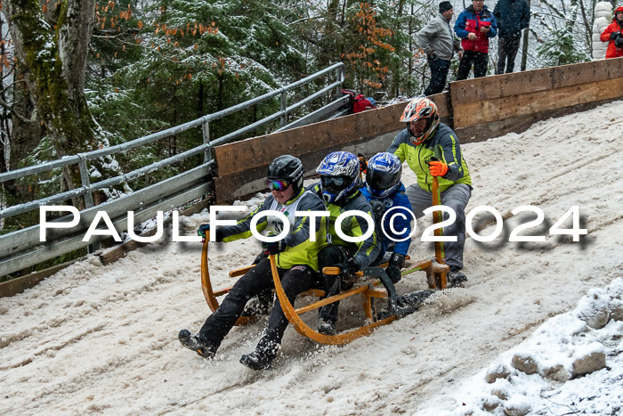 53. Hornschlittenrennen Partenkirchen, 06.01.2024