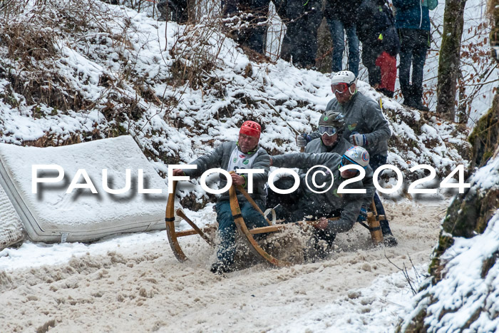 53. Hornschlittenrennen Partenkirchen, 06.01.2024