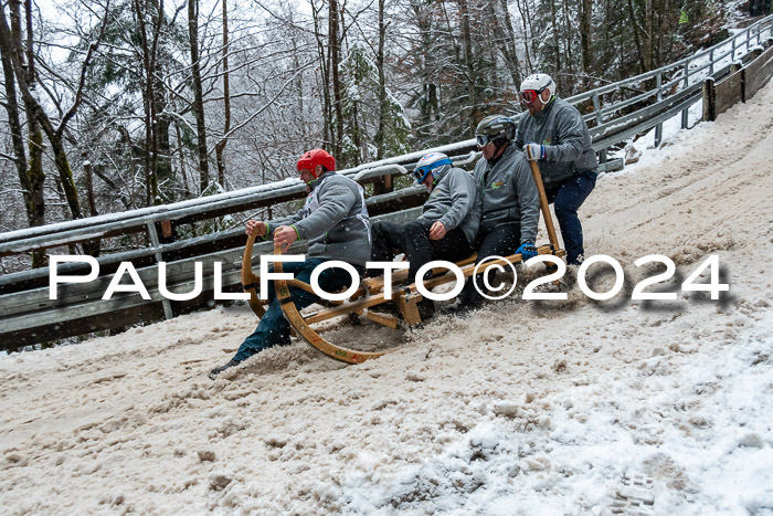 53. Hornschlittenrennen Partenkirchen, 06.01.2024
