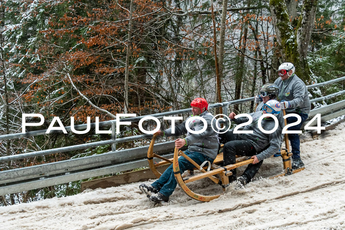 53. Hornschlittenrennen Partenkirchen, 06.01.2024