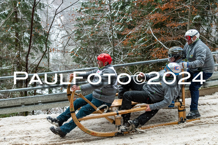 53. Hornschlittenrennen Partenkirchen, 06.01.2024