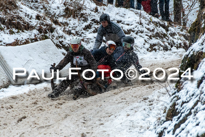 53. Hornschlittenrennen Partenkirchen, 06.01.2024