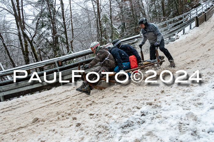 53. Hornschlittenrennen Partenkirchen, 06.01.2024