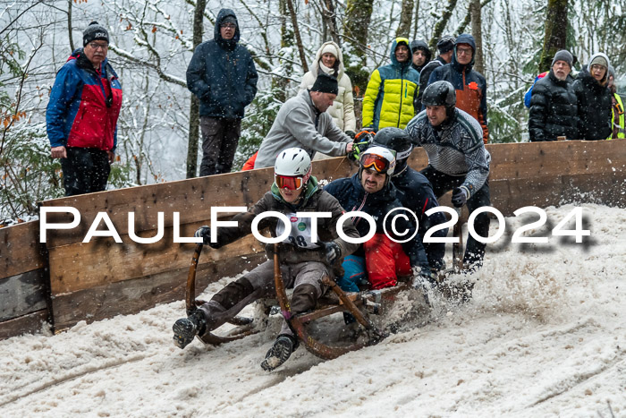 53. Hornschlittenrennen Partenkirchen, 06.01.2024