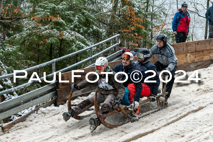 53. Hornschlittenrennen Partenkirchen, 06.01.2024