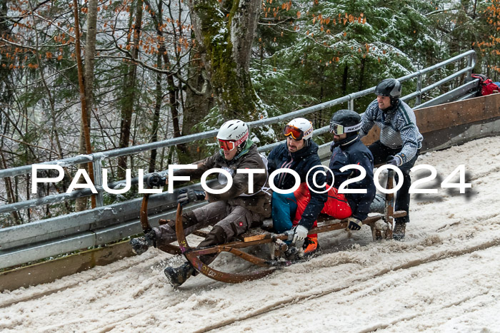 53. Hornschlittenrennen Partenkirchen, 06.01.2024