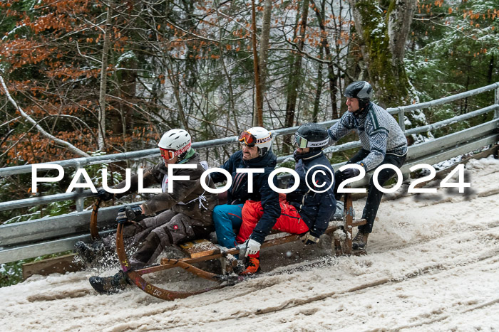 53. Hornschlittenrennen Partenkirchen, 06.01.2024