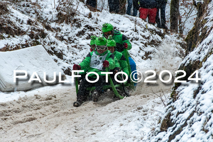 53. Hornschlittenrennen Partenkirchen, 06.01.2024