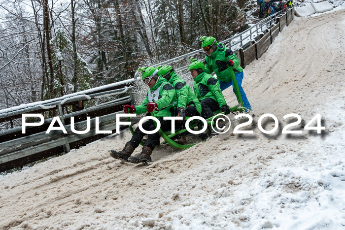 53. Hornschlittenrennen Partenkirchen, 06.01.2024