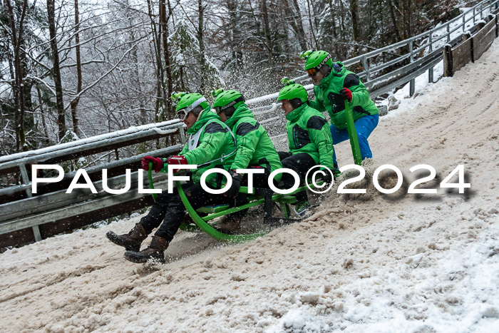 53. Hornschlittenrennen Partenkirchen, 06.01.2024