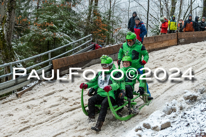 53. Hornschlittenrennen Partenkirchen, 06.01.2024