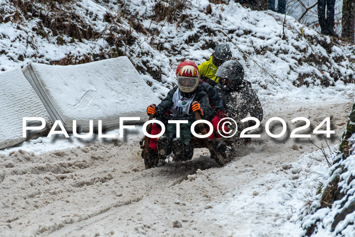 53. Hornschlittenrennen Partenkirchen, 06.01.2024