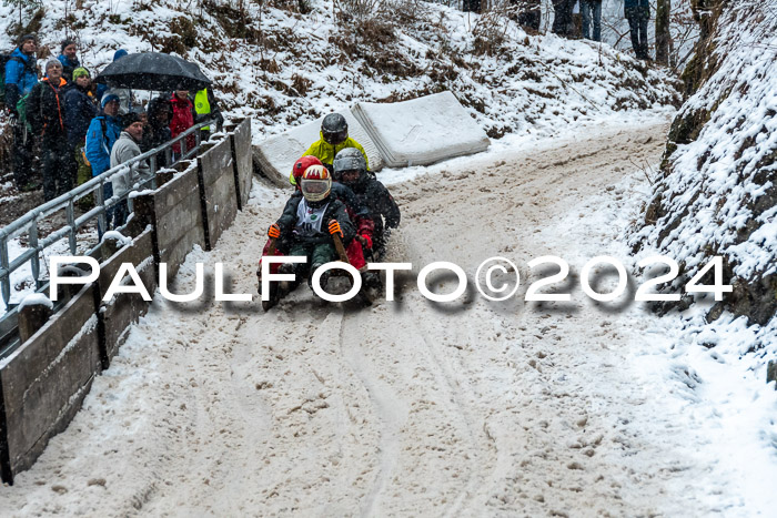 53. Hornschlittenrennen Partenkirchen, 06.01.2024