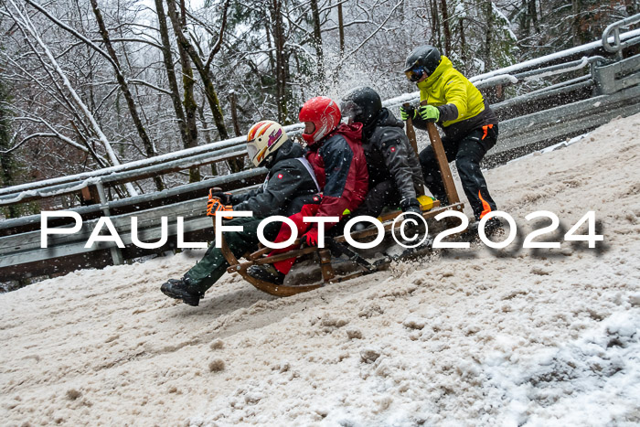 53. Hornschlittenrennen Partenkirchen, 06.01.2024