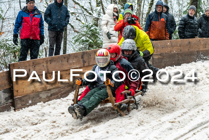 53. Hornschlittenrennen Partenkirchen, 06.01.2024