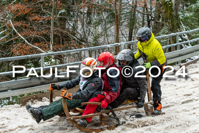 53. Hornschlittenrennen Partenkirchen, 06.01.2024