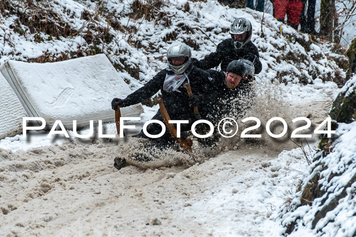 53. Hornschlittenrennen Partenkirchen, 06.01.2024
