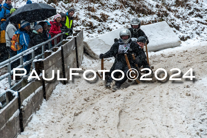 53. Hornschlittenrennen Partenkirchen, 06.01.2024