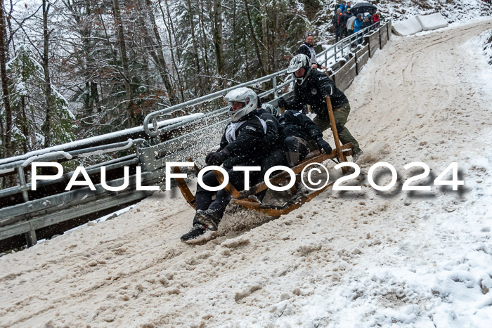 53. Hornschlittenrennen Partenkirchen, 06.01.2024
