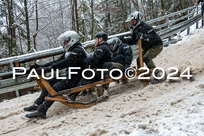 53. Hornschlittenrennen Partenkirchen, 06.01.2024