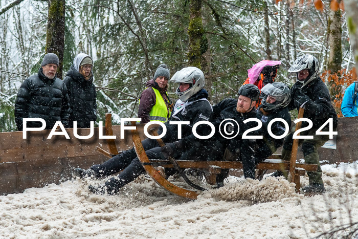 53. Hornschlittenrennen Partenkirchen, 06.01.2024