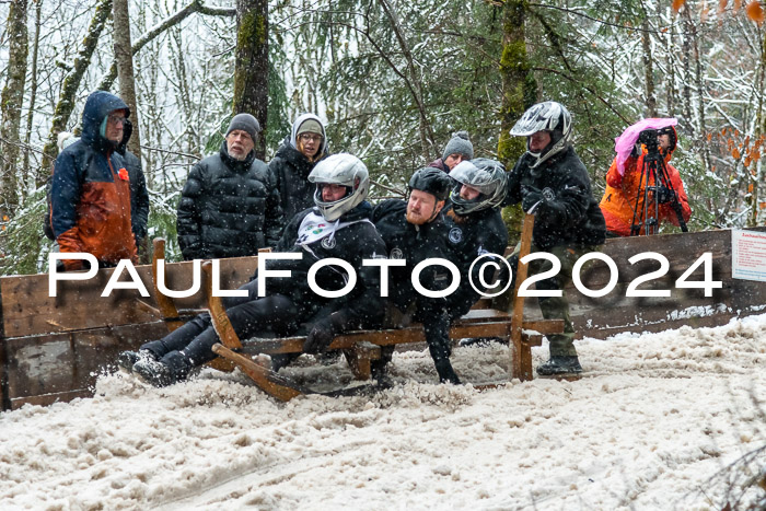 53. Hornschlittenrennen Partenkirchen, 06.01.2024