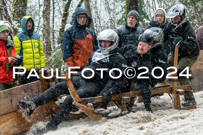 53. Hornschlittenrennen Partenkirchen, 06.01.2024