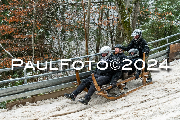 53. Hornschlittenrennen Partenkirchen, 06.01.2024