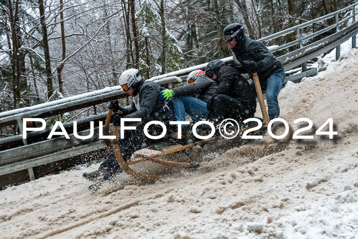 53. Hornschlittenrennen Partenkirchen, 06.01.2024