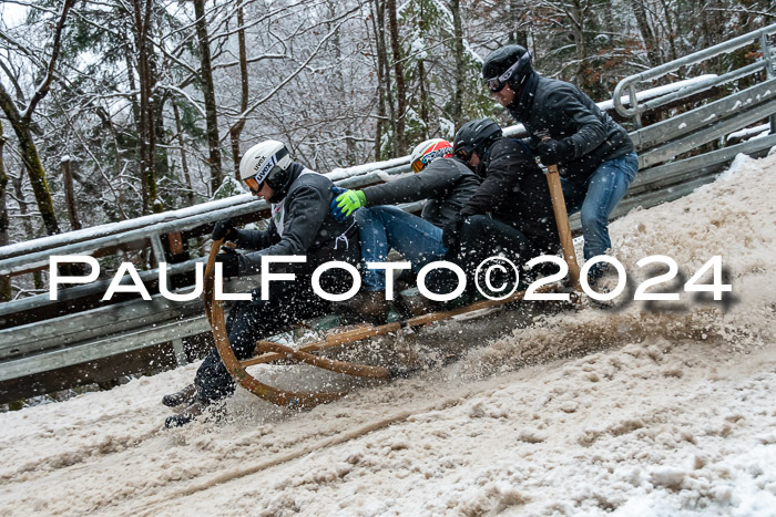 53. Hornschlittenrennen Partenkirchen, 06.01.2024