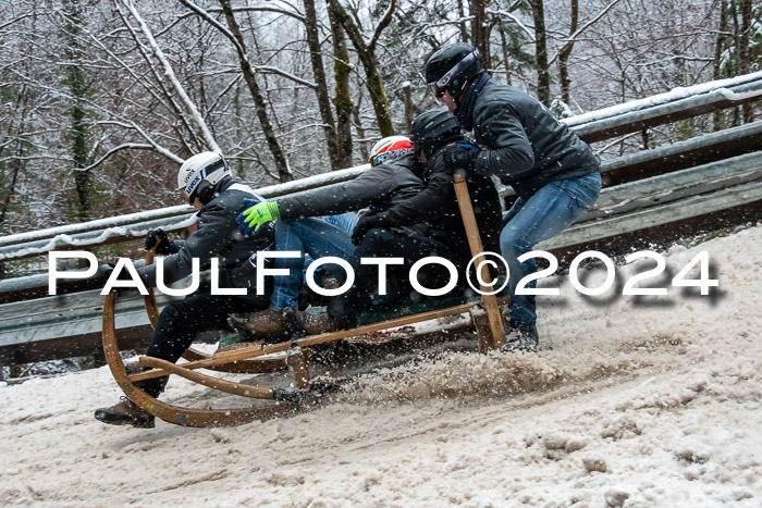 53. Hornschlittenrennen Partenkirchen, 06.01.2024