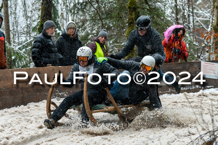 53. Hornschlittenrennen Partenkirchen, 06.01.2024