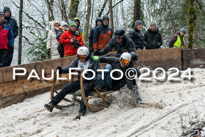 53. Hornschlittenrennen Partenkirchen, 06.01.2024