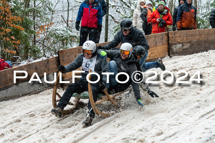 53. Hornschlittenrennen Partenkirchen, 06.01.2024