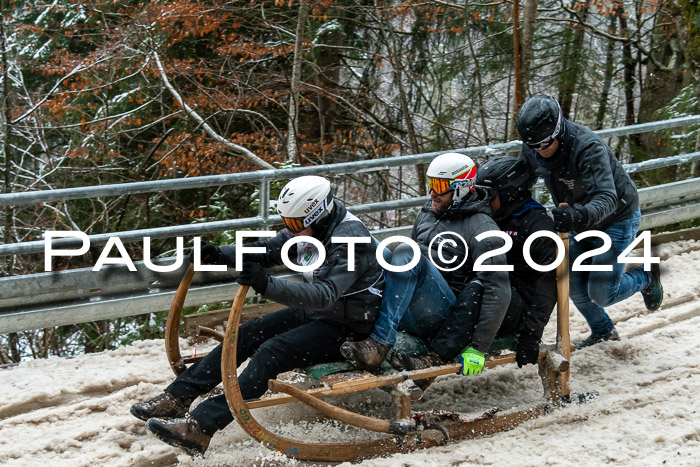 53. Hornschlittenrennen Partenkirchen, 06.01.2024