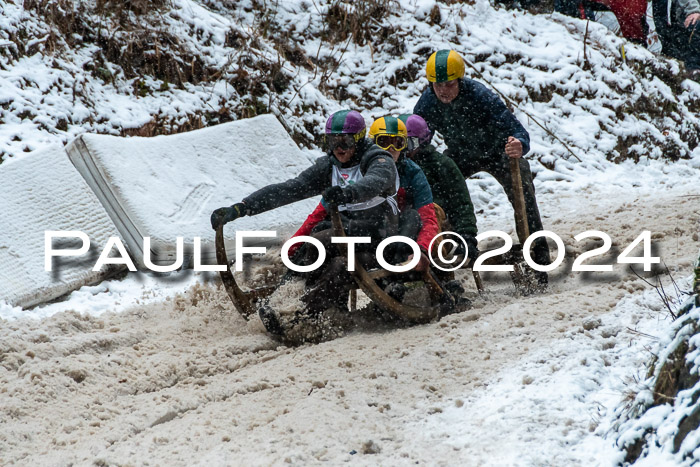 53. Hornschlittenrennen Partenkirchen, 06.01.2024