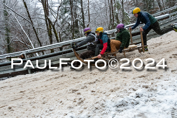 53. Hornschlittenrennen Partenkirchen, 06.01.2024